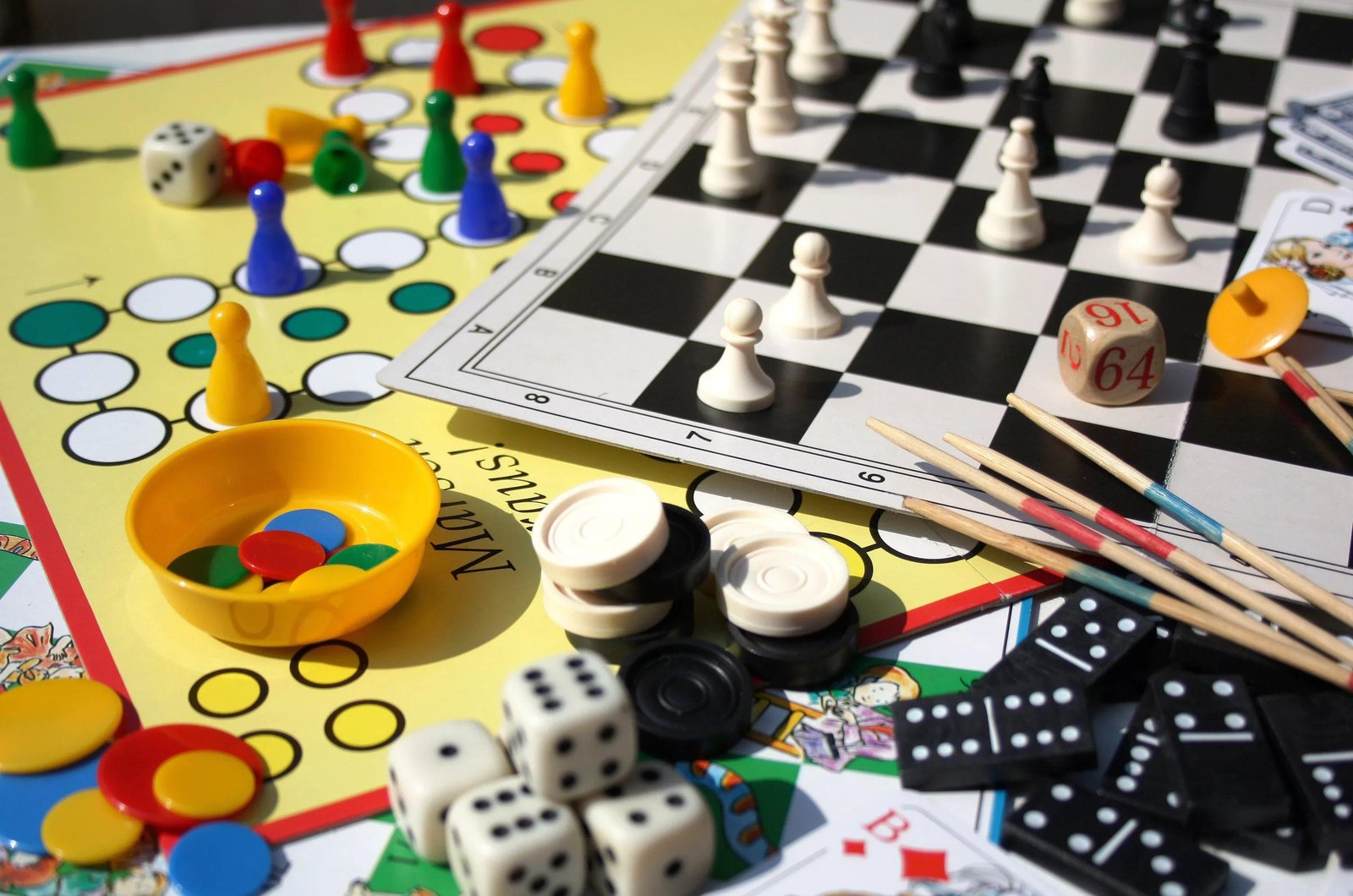 Board games available at Jungle Hunt Archery Range Siargao